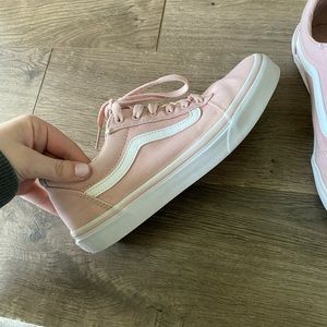 vans soft pink old skool